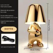 Luminomi Chic™ by Floranto: mini lampade a LED a forma di omini